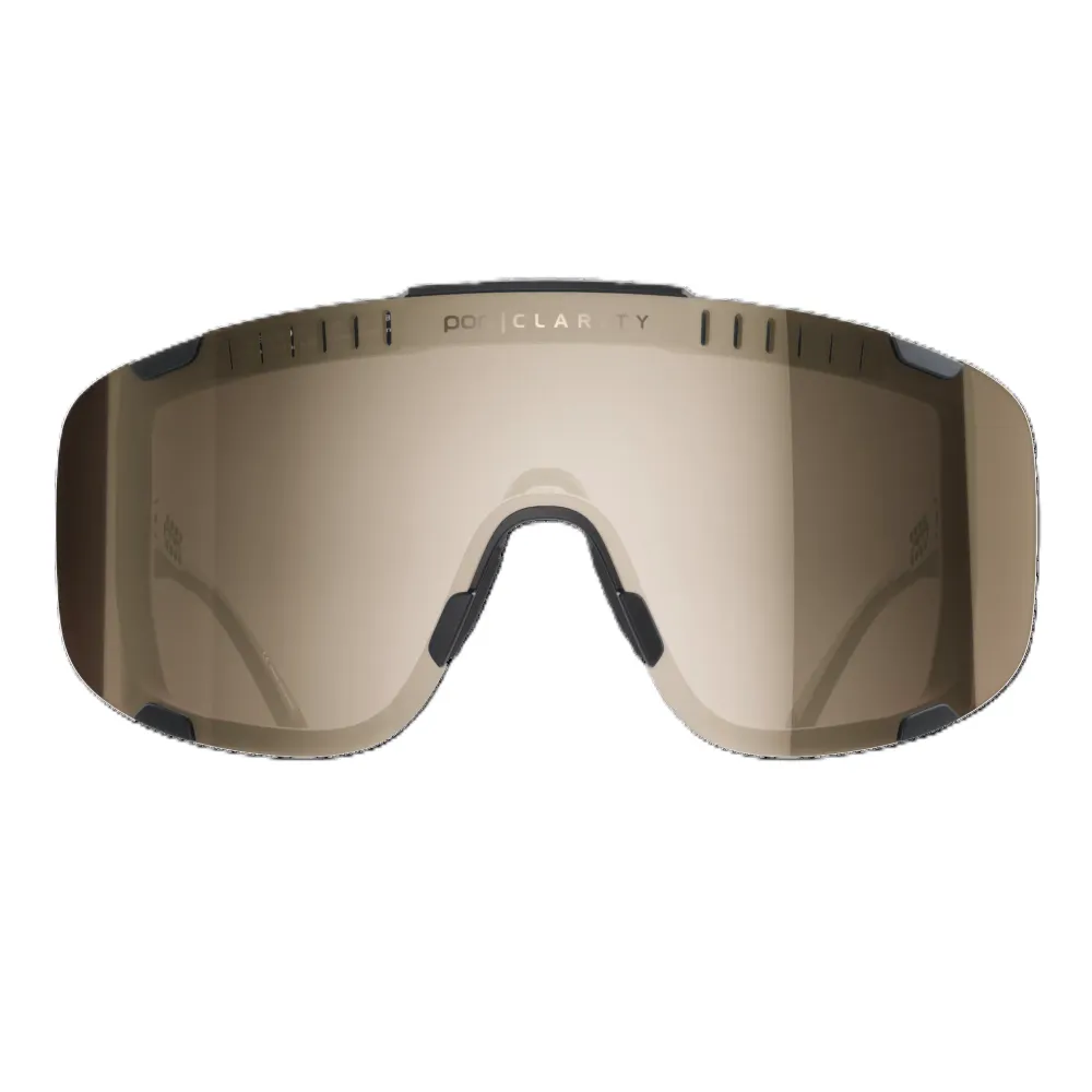 POC DEVOUR Glasögon Black Clarity Trail Delvis soligt silverglas
