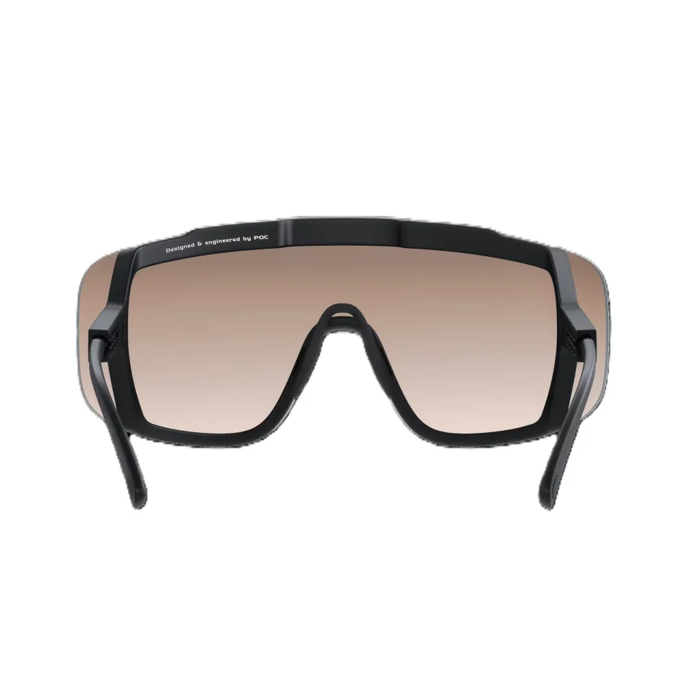POC DEVOUR Glasögon Black Clarity Trail Delvis soligt silverglas