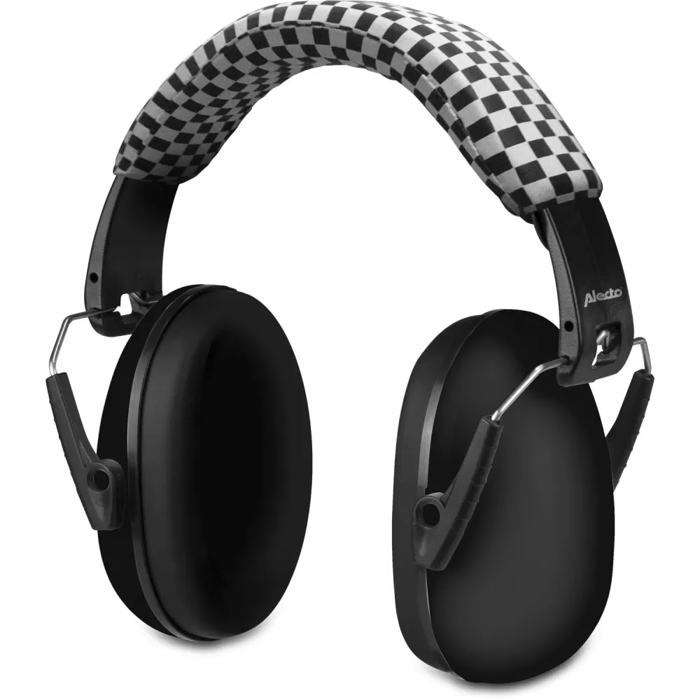 Alecto Black Earmuffs Til Børn
