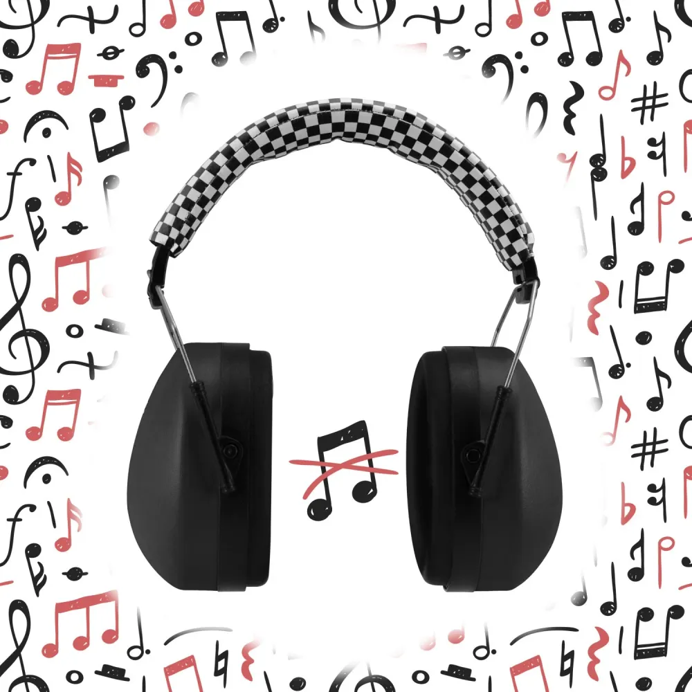 Alecto Black Earmuffs Til Børn