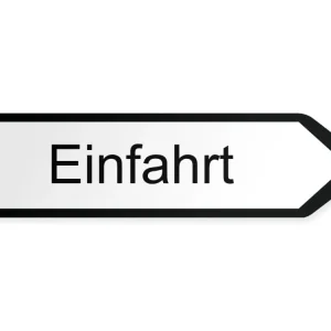 Infart Pilskylt - höger , 60 x 15 cm