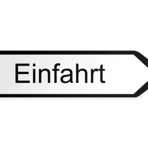 Infart Pilskylt – höger, 80 x 20 cm