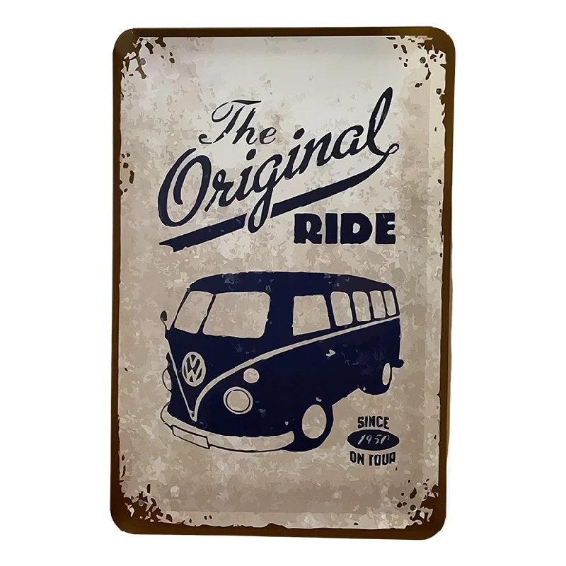 Metallskylt - Original ride