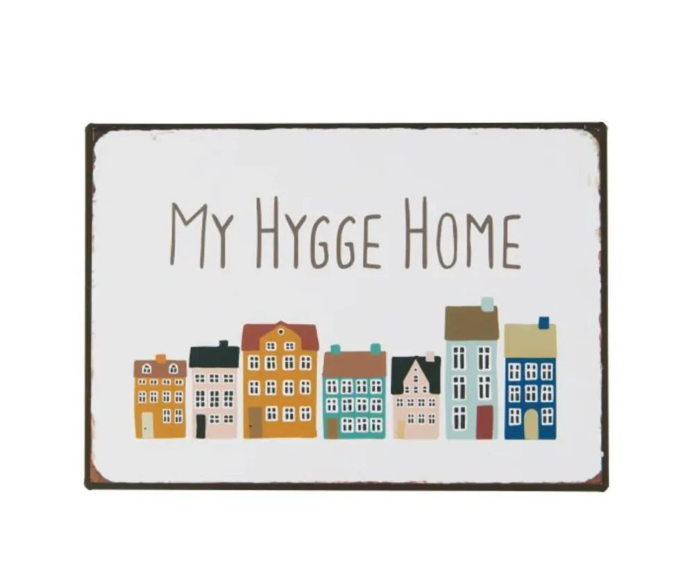 Skylt "HYGGE HOME"
