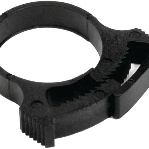 Slangklämma plast 13,1 - 15,1 mm svart - 7mm