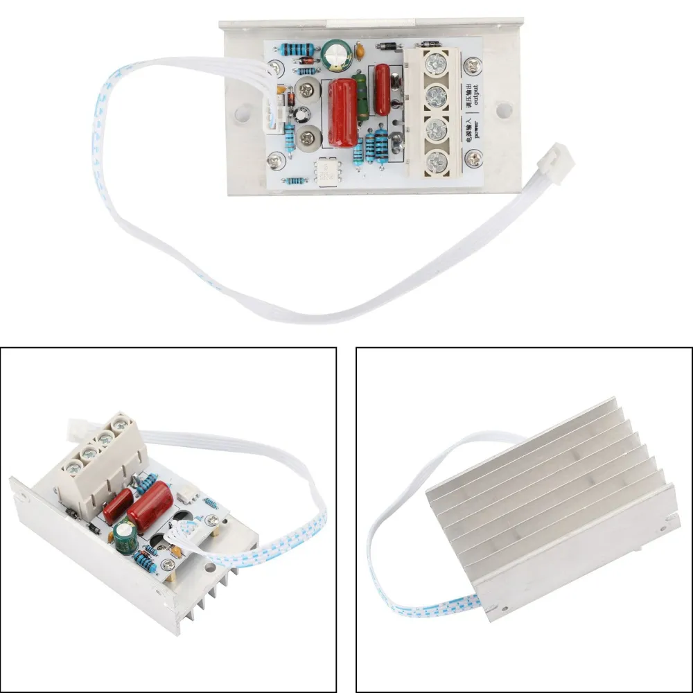 10000W SCR Digital spänningsregulator Speed Control Dimmer Thermostat AC 220V 80A