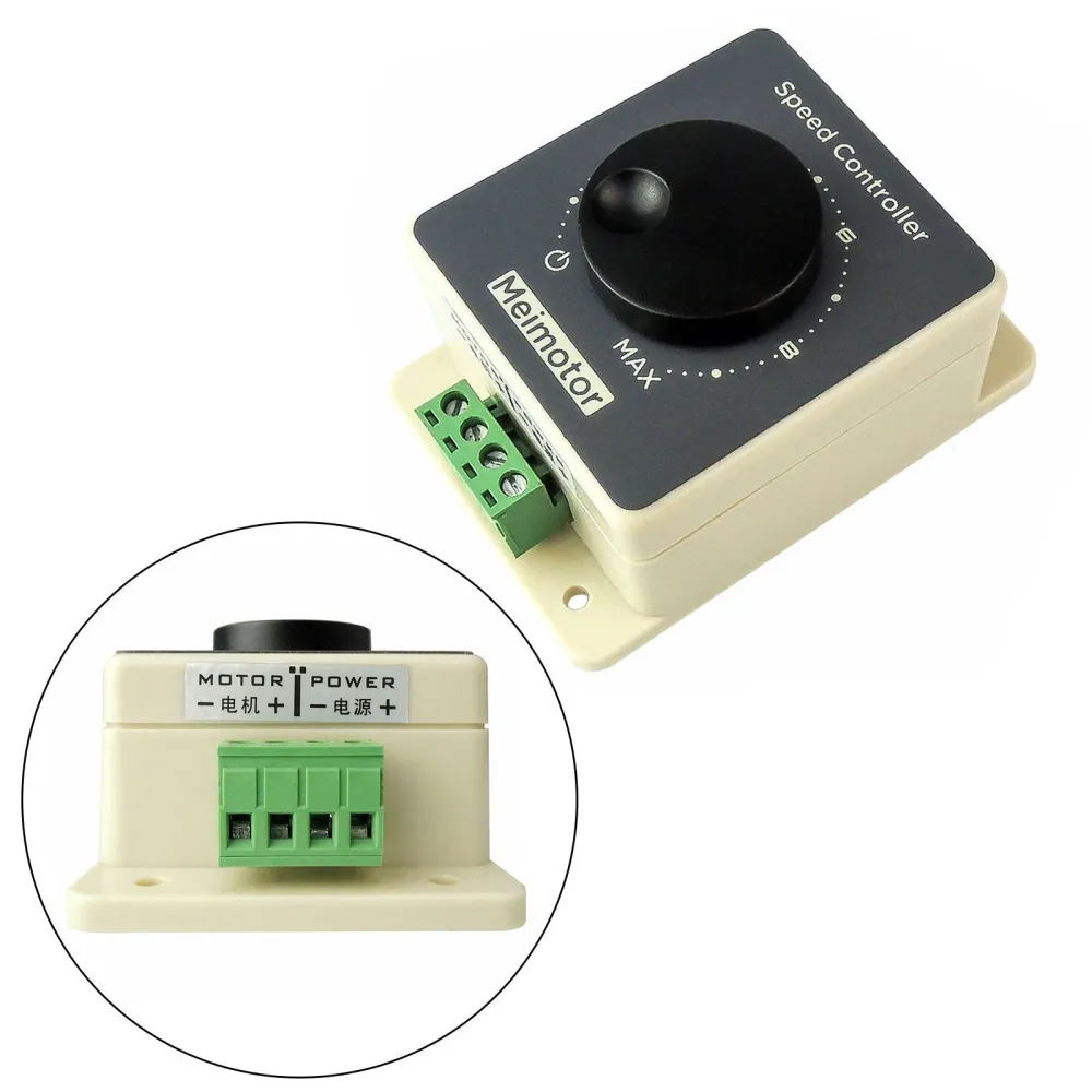 DC 10-60V 10-20A Pulsbredd Modulator PWM Waterproof DC Motor Speed Controller