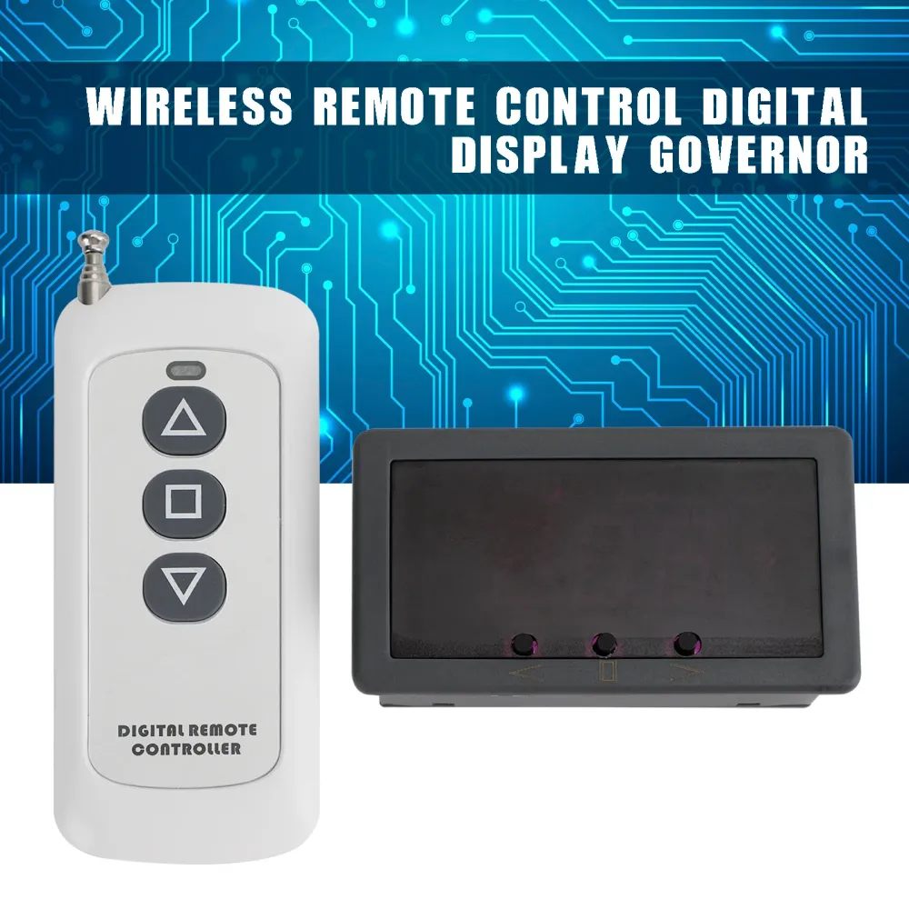 6V 12V 24V 5A PWM DC MOTOR SPEED CONTROLLER WIRLESS REVERSIBLE REMOTE CONTROL