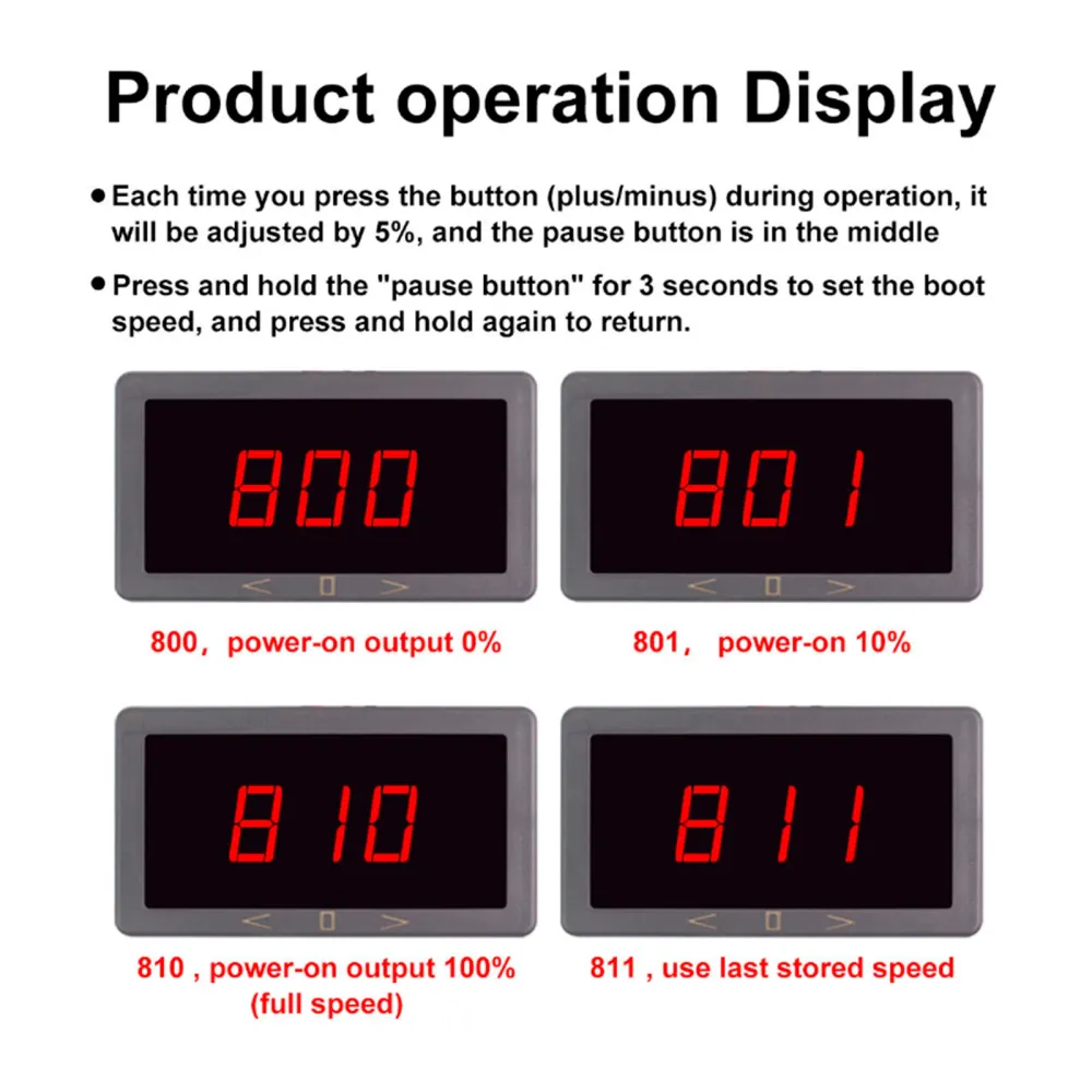 6V 12V 24V 5A PWM DC MOTOR SPEED CONTROLLER WIRLESS REVERSIBLE REMOTE CONTROL