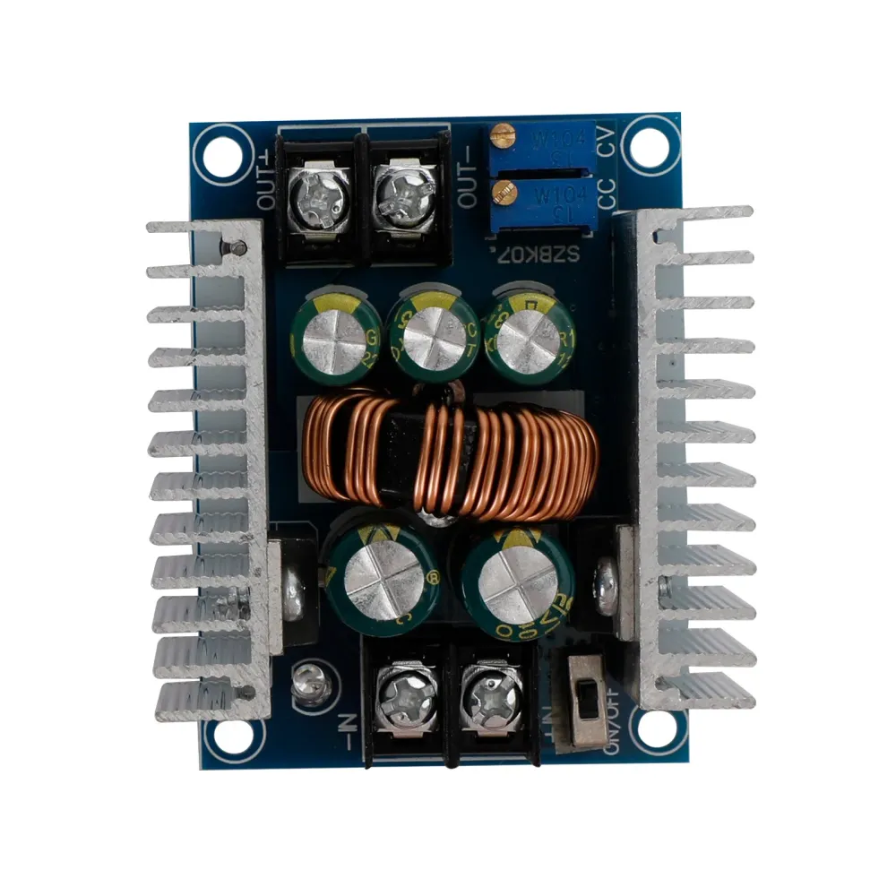 DC-DC-omvandlare 20A 300W Stig ner Buck-Boost Power Justerable Charger Board