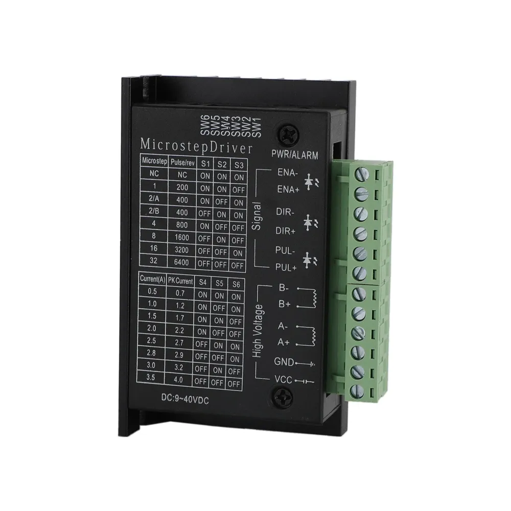 Stepper Motor Driver TB6600 4A DC9-40V för NEMA 17 NEMA 23 42/57/86 Motor