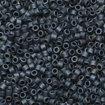 Miyuki Delica - Matte Gunmetal 11/0, 5 gram