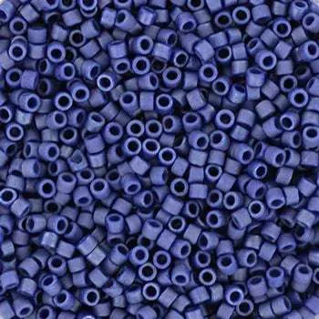 Miyuki Delica - Metallic Dull Royal blue 11/0, 5 gram