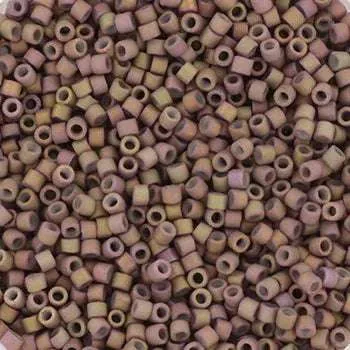 Miyuki Delica - Metallic Soft-touch AB Dusky Clay 11/0, 5 gram