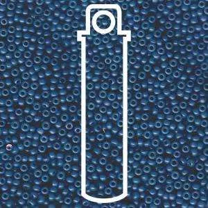 Miyuki Seed Beads - Special Dyed Shadowy Teal Blue 11/0, 24 gram