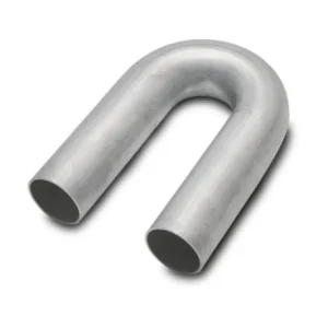 Vibrant 180 Degree Mandrel Bend 1.625in OD x 2in CLR 304 Stainless Steel Tubing