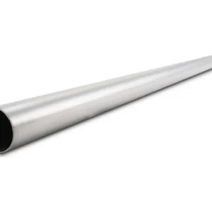 Vibrant 1.875in OD 304 Stainless Steel Brushed Straight Tubing