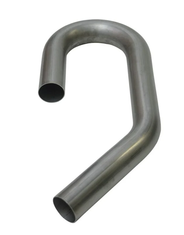 Vibrant 1in OD T304 SS 45 Deg Mandrel Bend 5in Leg Length (2in Centerline Radius)