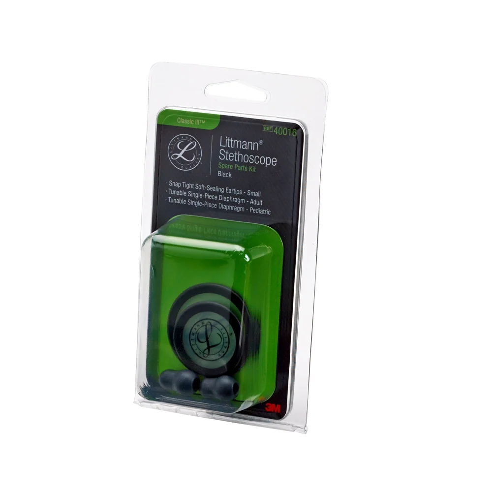 Littmann reservedelskit i sort