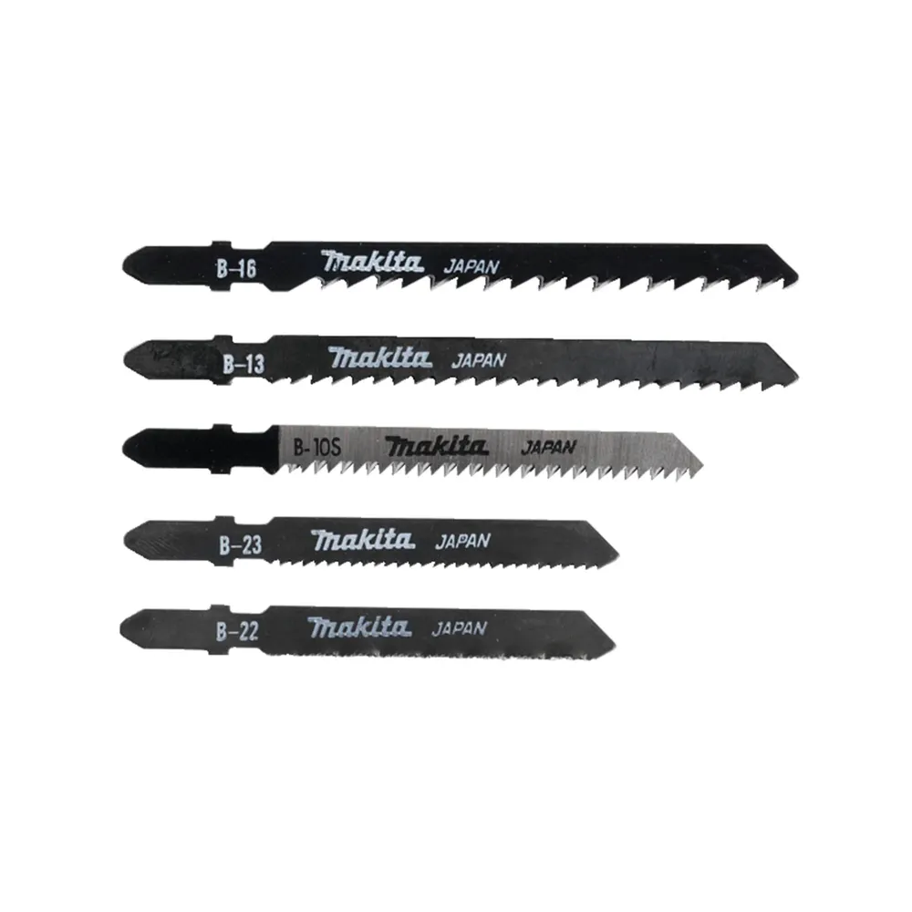 Set med 5 Makita -86898 blad