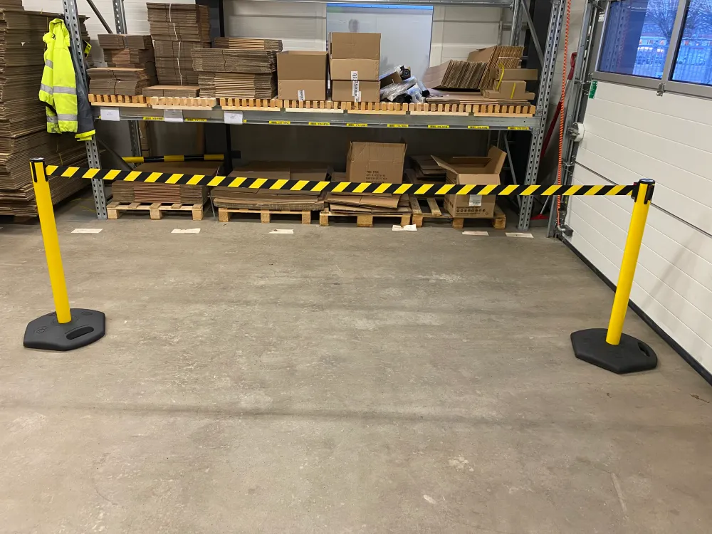 Barriärpaket - Basic Signal - 10x3m utdragbara band