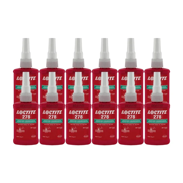 Loctite 278 gänglåsning 50ml 12st/fp