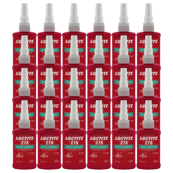 Loctite 278 gänglåsning 50ml 24st/fp