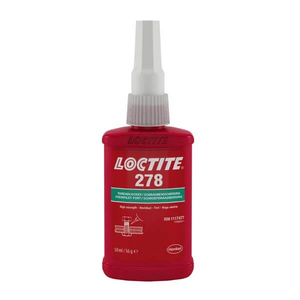 Loctite 278 gänglåsning 50ml 24st/fp