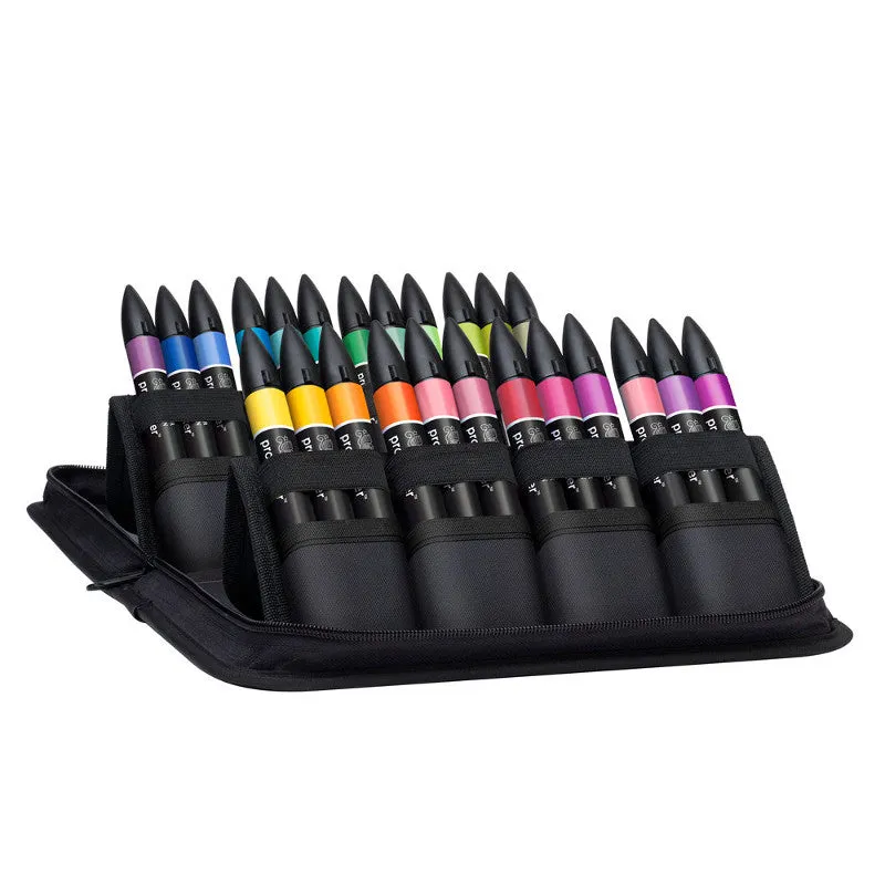 ProMarker set Winsor & Newton 24 stud.des. Wallet place Compatible Smartphone App