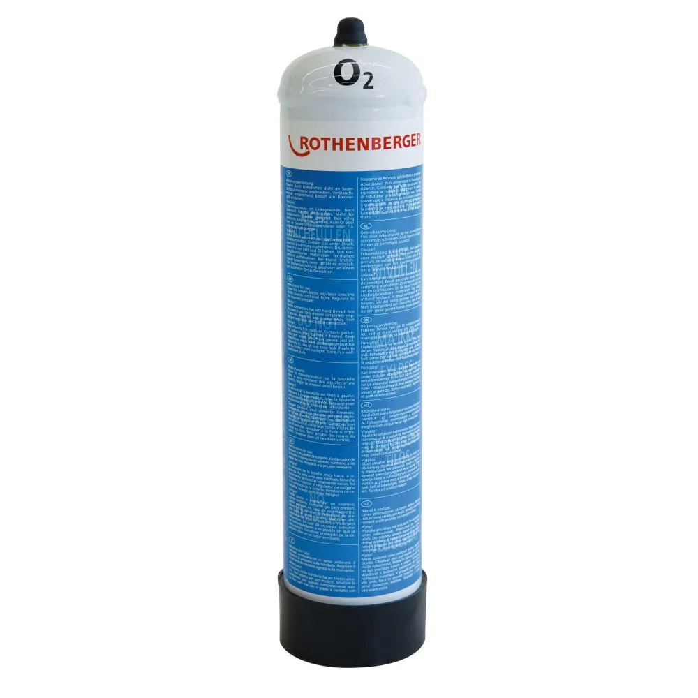 Rothenberger 1L 110 bar syrgasflaska