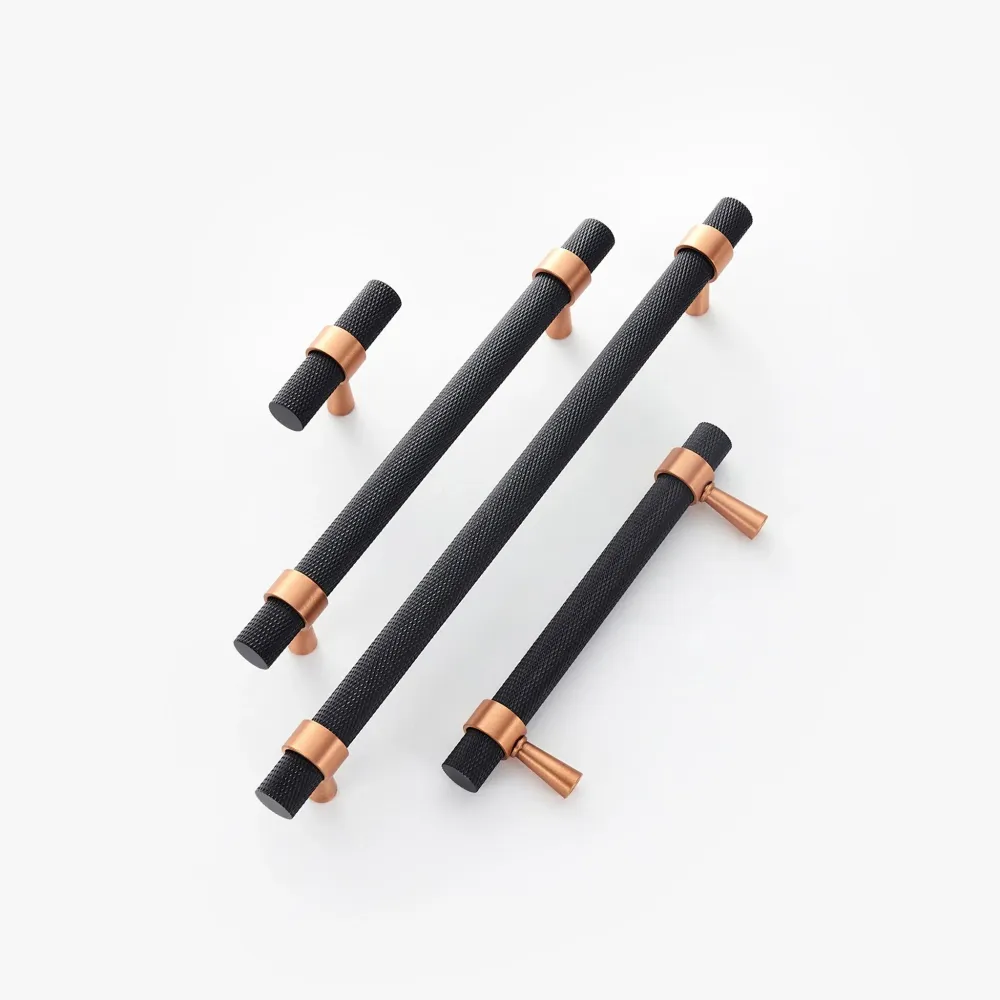 T-bar 3096K | Lättrad | Svart + Koppar