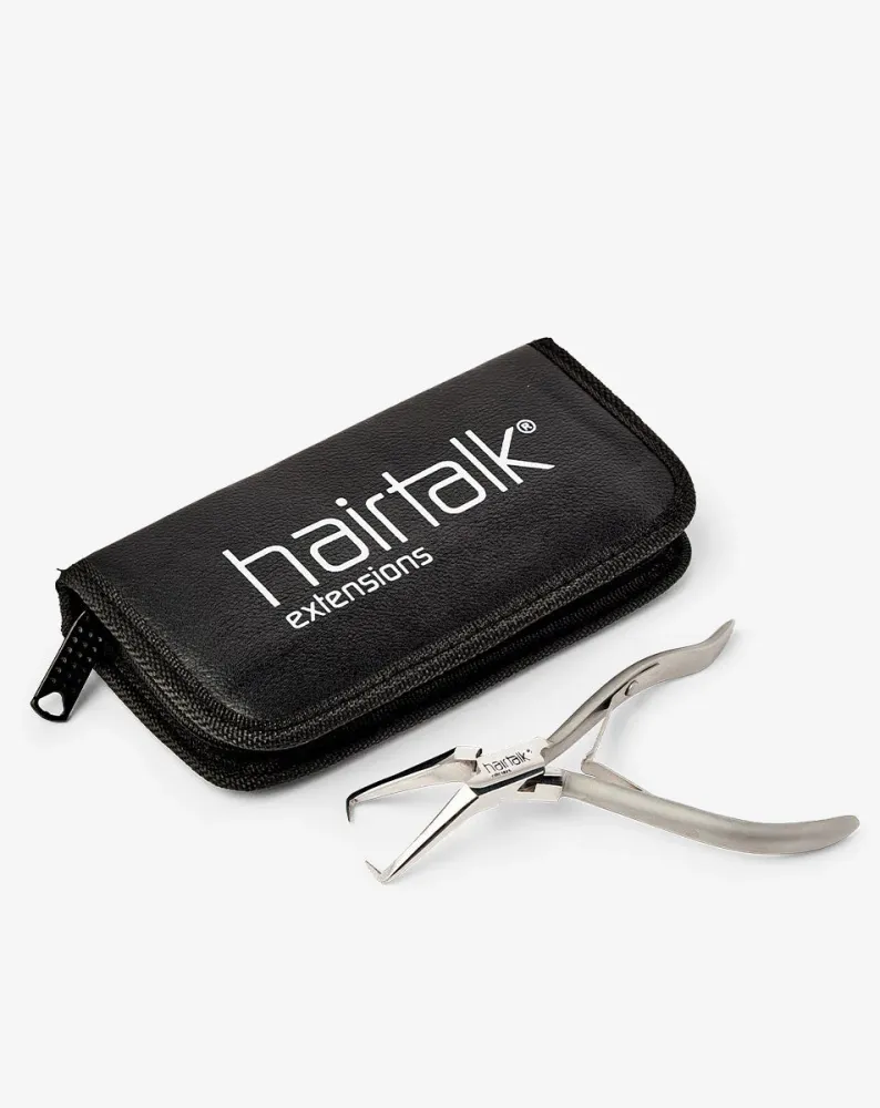 tång med öppningsbar klo för pärlor hairtalk