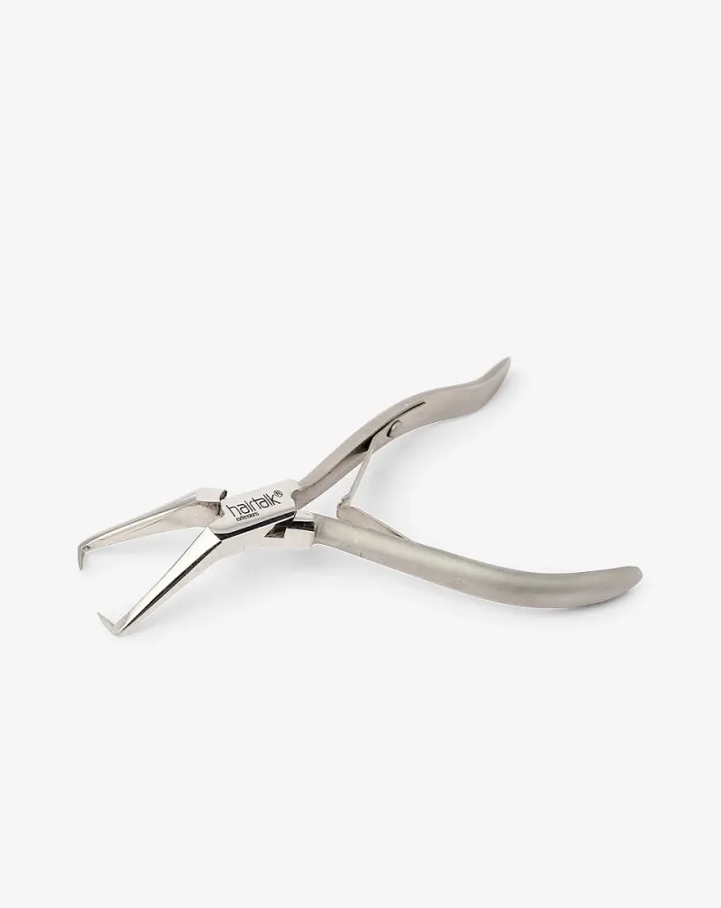 tång med öppningsbar klo för pärlor hairtalk