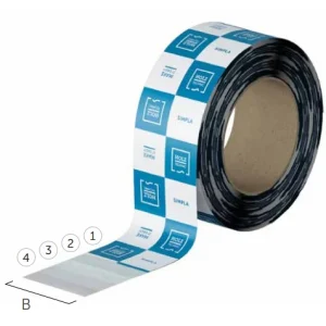 SIMPLA50XL SIMPLA Byggtejp 50mm 50m STOR RULLE