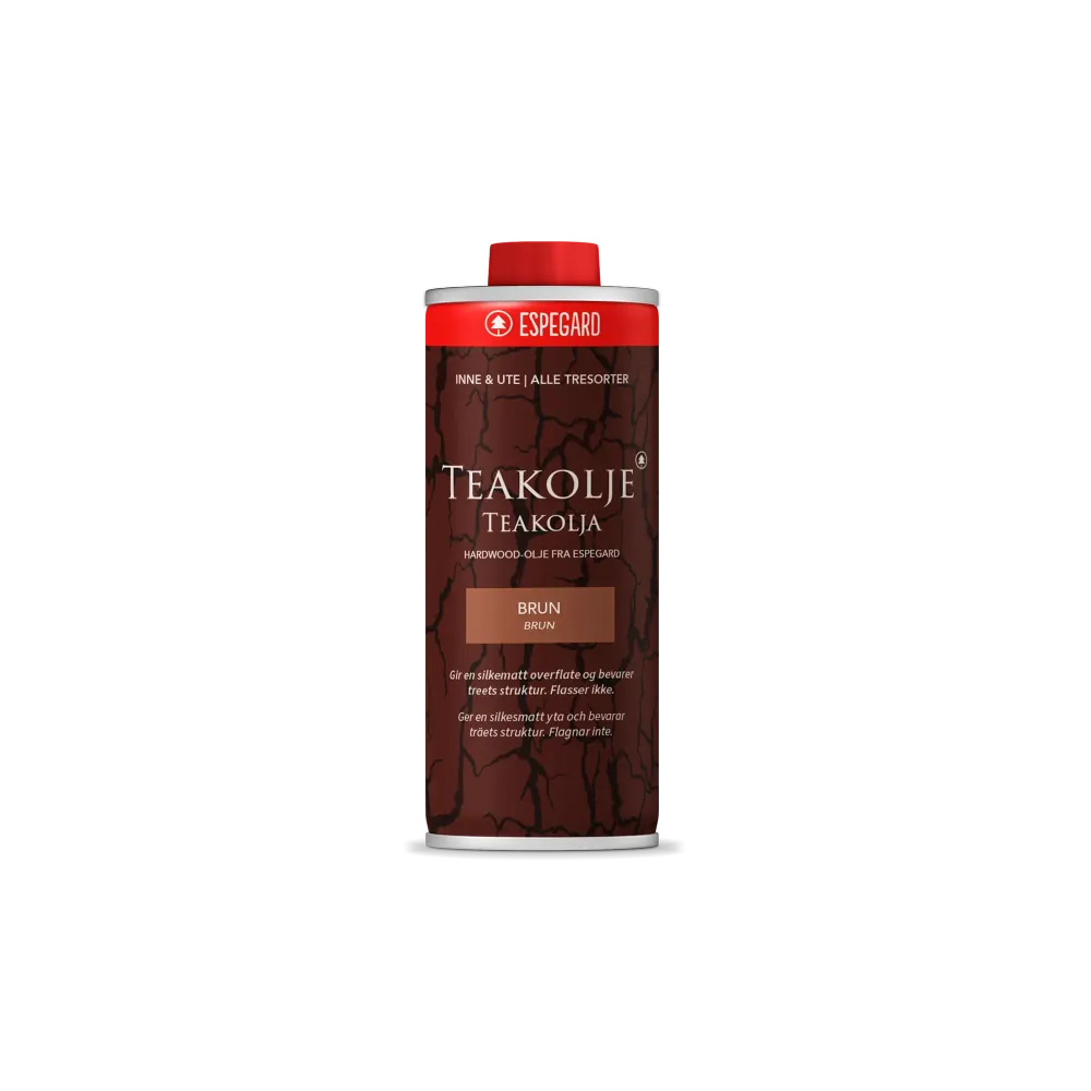 Teakolja Box Espegard Trebehandling