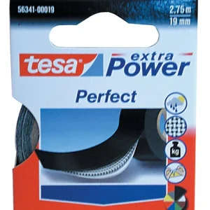 Tesaband / Vävtejp vit 25m x 25 mm