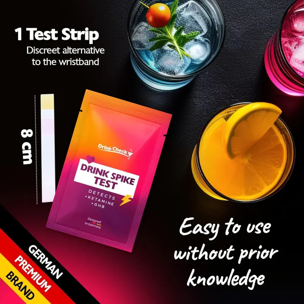 DrinkCheck test för GHB och ketamin i dryck