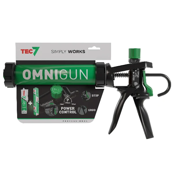 Tec7, Omnigun fogpistol, Justerbar kraftöverföring, 400 ml, Ergonomisk design