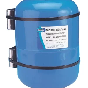 Jabsco, Ackumulatortank 8L, 3/4" gänga, För trycksatta vattensystem