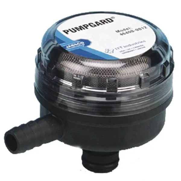 Jabsco, Pumpgard filter, 90º, 1/2" gänga - snabbkoppling hona, 46400-0014