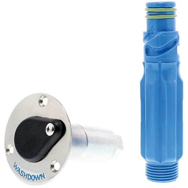 Jabsco, snabbkoppling för spolpump, 1/2" ingång, 3/4" utgång