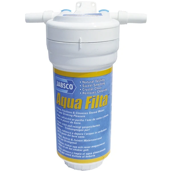 Jabsco, Vattenfilter komplett, 13mm slang, max 14ltr/min