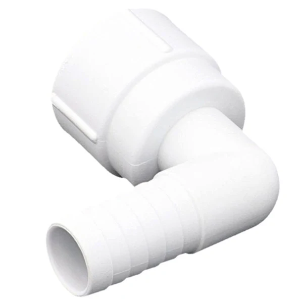 Regel, 90º slanganslutning, 19 mm (3/4"), Passar dränkbara pumpar 800/1000 GPH, modell 1200083