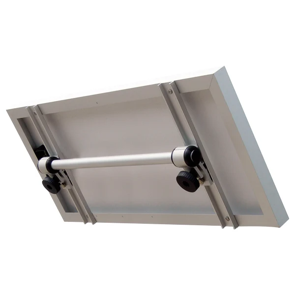 NOA, Justerbart skjutbart fäste för solpaneler, Ø:25mm (Ø:32mm utan plastbussning), 2 st