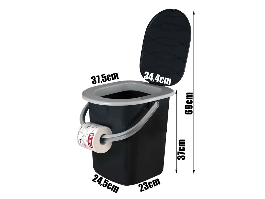 Travel toalett Camping Husbil Robust konstruktion BranQ
