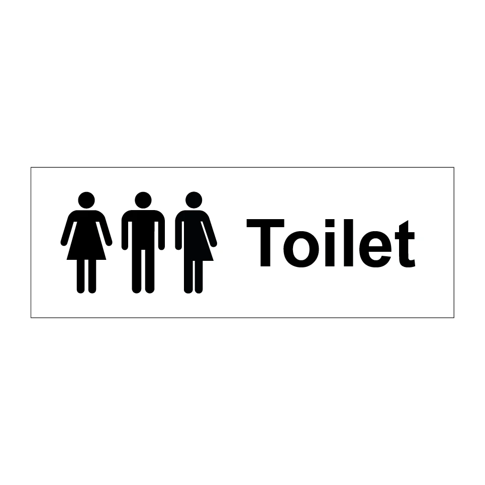 Toilet unisex 225x80mm