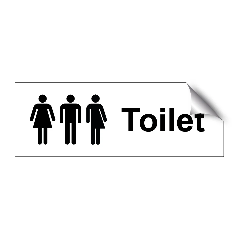 Toilet unisex 225x80mm