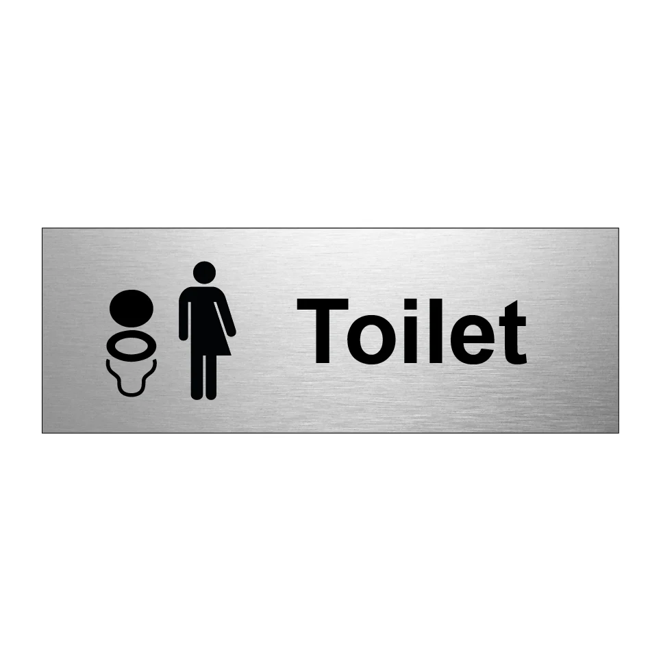 Toilet unisex 225x80mm