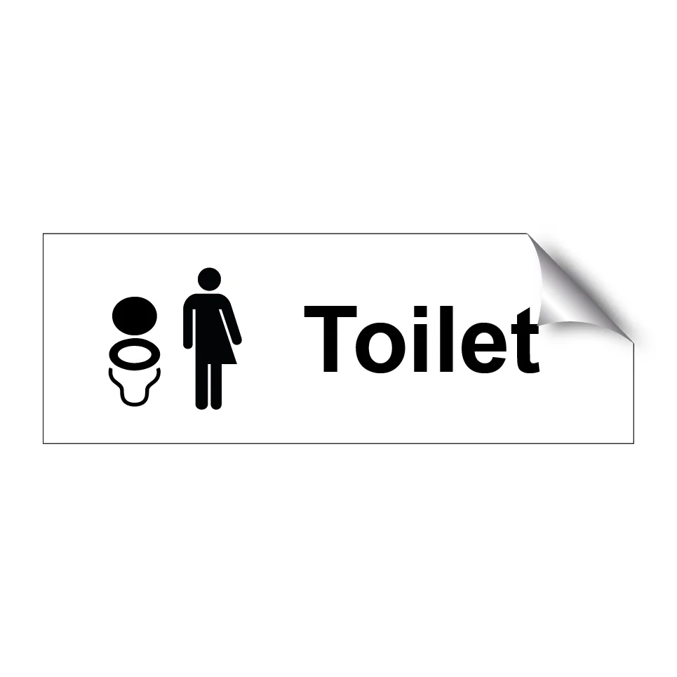 Toilet unisex 225x80mm