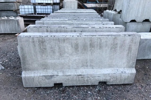 Jerseybarriär – tung avstängning i betong